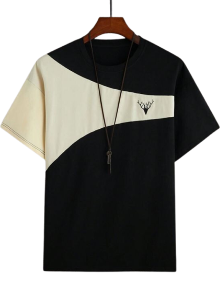 Men Colour Block Tee